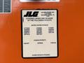 Label of a JLG 660SJ aerial lift detailing patent information including a list of United States patents and their numbers