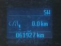 A digital display showing the odometer reading of 061927 km and a distance of 0.0 km for a 2017 Ford F-550