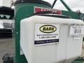 2011 Hightliner Aquacide Hot Water Weed Control Dual Flat Deck Trailer featuring a white reservoir tank with a label for Barr Plastics and contact information