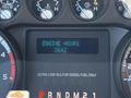 Dashboard display of a 2014 Ford F-250 SD showing engine hours as 2642 with engine temperature and fuel gauges visible