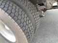 Close-up of a 2017 Freightliner M2 106 tire showcasing its detailed tread pattern and durable construction