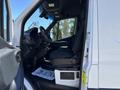2019 Mercedes-Benz Sprinter van interior showing driver's seat dashboard and steering wheel