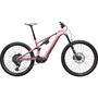 2026 Specialized Turbo Levo 4 Comp Alloy Mountain Bike in pink featuring an electric motor wide tires and suspension designed for off-road trails