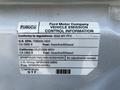 2022 Ford Transit vehicle emission control information label with details about fuel type and compliance standards