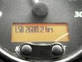 A vehicle's hour meter displaying 2680.2 hours of operation