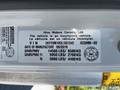 A label from a 2020 Hino 155 truck displaying vehicle specifications including VIN and weight limits