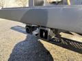Close-up of the hitch receiver and backup camera on a 2014 Hino 195 vehicle
