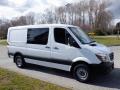 White 2016 Mercedes-Benz Sprinter van parked with a sleek design and spacious cargo area