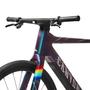 2025 Canyon Roadlite:ONfly CF MACH874 Road Bike with a colorful frame handlebars and sleek design featuring a minimalist aesthetic and high-performance components