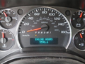 Dashboard of a 2020 Chevrolet Express showing speedometer and engine hours display with readings on gauges