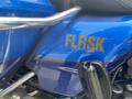 2017 Harley-Davidson FLHTKL motorcycle in blue with a sleek design and chrome accents
