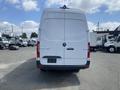 2025 Mercedes-Benz Sprinter van showing the rear view with a two-door back and the Sprinter logo