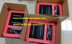 Three brown boxes containing the iceRiver Aleo Aeo Asic miner 50Mhs with protective pink foam packaging visible