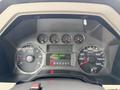Dashboard of a 2008 Ford F-250 SD showing speedometer tachometer engine hour indicator and other gauges