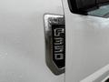 Close-up of the chrome badge on a 2017 Ford F-350 SD displaying the model name F-350 and the XL trim designation