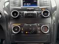 The dashboard of a 2019 Ford Explorer featuring audio controls climate settings and a digital display