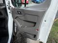 2021 Ford Transit van door interior showing the handle and storage compartment