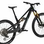 2025 Canyon Spectral:ONfly CF LTD Mountain Bike featuring a black frame with colorful accents front suspension and intricate gear system