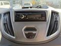 Dashboard of a 2017 Ford Transit featuring a car stereo and control buttons