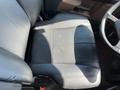 A black leather seat with a textured surface designed for a Freightliner Cascadia truck