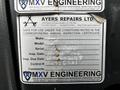 2006 Freightliner M2 112 inspection label with details including make, model, serial number, and inspection dates