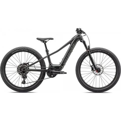 2024 Specialized Turbo Levo SL Kids Electric Mountain Bike with a lightweight frame wide tires and an integrated motor designed for young riders