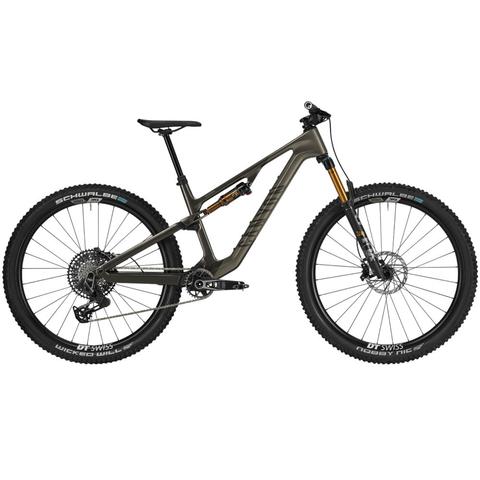 2025 Canyon Neuron CF 9 Mountain Bike featuring a sleek frame advanced suspension and wide tires designed for off-road performance