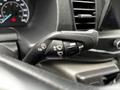 Close-up of the control stalk in a 2022 Ford Transit used for windshield wipers and turn signals