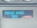 Digital display showing "ENGINE HOURS" with a reading of 7022 on the dashboard of a 2016 Ford F-350 SD