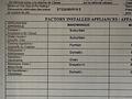 2022 Heartland Torque specifications sheet listing factory installed appliances and their brands