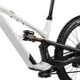 2024 Canyon Spectral CF LTD Mountain Bike with a sleek white frame and black suspension components showcasing advanced mountain biking technology