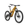 2025 Canyon Spectral:ONfly CF CLLCTV Mountain Bike in a striking gold color features a sleek frame wide tires and a front suspension fork designed for off-road biking