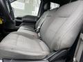 2017 Ford F-150 front passenger seat with gray fabric upholstery and seatbelt visible