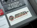 2007 Ford F-550 dashboard with controls and a logo for Rocky Mountain Phoenix Equipment and Service