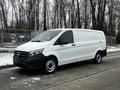 A white 2019 Mercedes-Benz Metris van with a black front bumper parked on a snowy surface