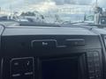 Interior dashboard controls of a 2017 Ford F-550 featuring buttons for CD radio Sirius and hazard lights with a digital display area
