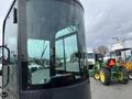 2024 AGT Industrial Green QH13R Mini Excavator with a transparent cab showcasing its interior and operator controls