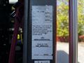2006 Emergency One Fire Truck with specifications and VIN details displayed on a label attached to the truck
