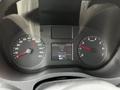 Dashboard of a 2023 Mercedes-Benz Sprinter showing speedometer and odometer readings with warning lights active