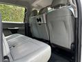 Interior view of a 2017 Ford F-250 SD showing the rear seat area with gray fabric upholstery and headrests