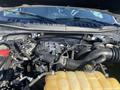 Engine compartment of a 2017 Ford F-150 with various components including hoses and a visible battery