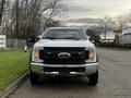 A 2019 Ford F-550 truck positioned head-on with a chrome grille and the Ford logo prominently displayed on the front