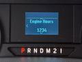 Display screen showing engine hours of a 2022 Ford E-450 with the number 1234 highlighted