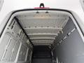 Interior view of a 2019 Mercedes-Benz Sprinter van with empty cargo space and a white ceiling featuring light fixtures
