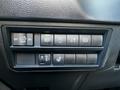 A set of control buttons in the dashboard of a 2023 Toyota Tundra including options for door, odometer trip, and various vehicle functions