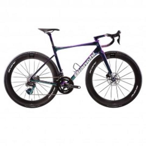 2026 Bianchi Specialissima RC Founder Edition Shimano Dura-Ace Di2 Carbon Lightweight Road Bike featuring a sleek design and performance-oriented components