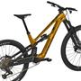 2025 Canyon Spectral:ONfly CF CLLCTV Mountain Bike with a gold and black frame featuring a sleek design and disc brakes