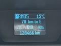 Display screen of a 2014 Ford Transit Connect showing gear selection temperature distance to empty odometer reading