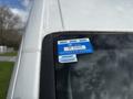 A 2017 Mercedes-Benz Sprinter van displaying stickers indicating a certificate of approval and expiration dates for January and February