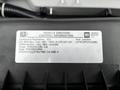2023 GMC Savana vehicle emission control information label details engine specifications and fuel type